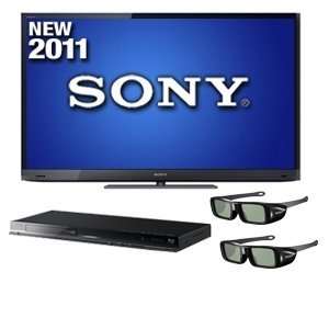    Sony Bravia 55 Edge LED Backlit 3D HDTV Bundle Electronics