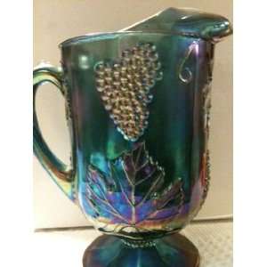  Indiana Blue Carnival Glass Pitcher: Everything Else
