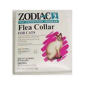 ZODIAC FLEA COLLAR CAT 4 MONTH 