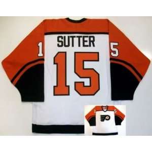   Rich Sutter Philadelphia Flyers Vintage Ccm Jersey
