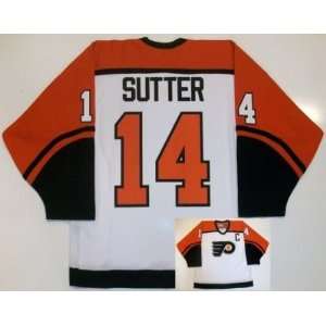    Ron Sutter Philadelphia Flyers Vintage Ccm Jersey 