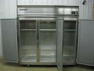   Three 3 Door Stainless Steel Commercial Reach In Freezer FAA 3D S7