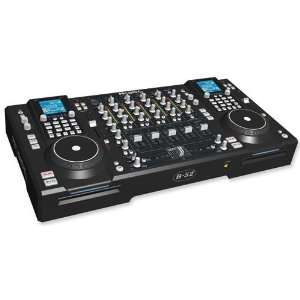   Mixer/Dual CD With Case DJ CD / Mixer Combo Player: Musical