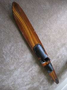 Vintage Rare CONNELLY SEATTLE COMBINATION Slalom Wood inlay Water Ski 