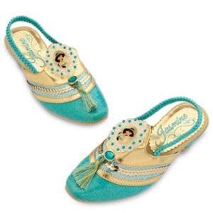  Princess Jasmine Costume Shoes 7/8 Aladin  