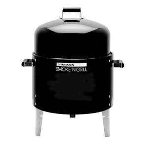  SmokeN Grill Single Charcoal Smoker & Grill Patio, Lawn 