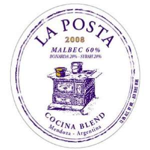 2009 La Posta Cocina Blend 750ml Grocery & Gourmet Food