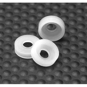 Nylon 6/6 Cup Washers 8, .414 OD x .171 ID x .206 Thick (Pack of 