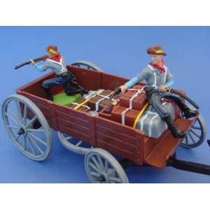   DSG Civil War Toy Soldiers Confederate Supply Wagon: Toys & Games