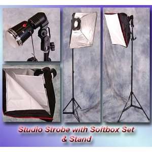  DMKFoto Studio Strobe with Softbox / Light Stand