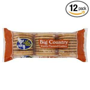 Little Dutch Maid Big Country Cookie, 15 Ounce (Pack of 12):  