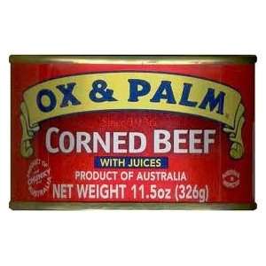 Ox & Palm Corned Beef with Juices 11.5oz  Grocery 