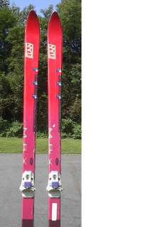 of alpine downhill skis. Measures 188 cm longall original. The skis 