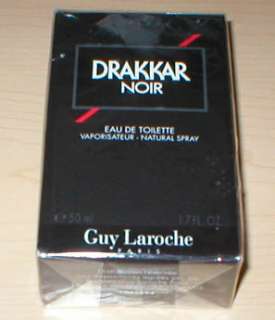 Drakkar Noir for Men Mens Cologne EDT 1.7 oz NEW SEALED  