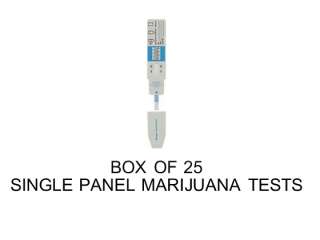 Drug Test for Marijuana / Weed / THC Box 25 Tests  