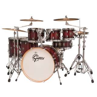 Gretsch Catalina Maple Drum Set 6pc Shell Pack w/ Free 8x7 Tom Dark 