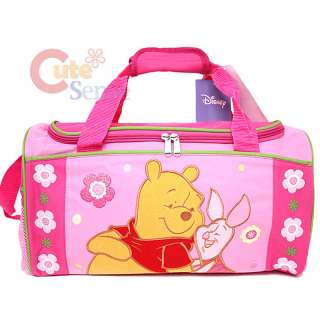   Winnie the Pooh & Piglet Duffle Bag Travel Gym Sports Bag  16 Large
