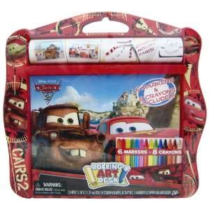  Tara Toy Cars 2 Rolling Art Desk: Toys & Games