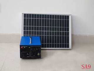   12V 100W Portable USB electric Solar Power System generators  