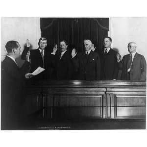  Oath,Office,Moore,John Coulter,Alfred Dennis,Henry 
