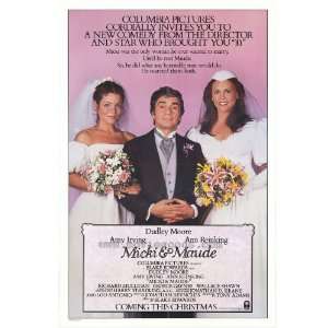   Poster 27x40 Dudley Moore Amy Irving Ann Reinking
