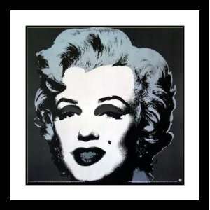  Marilyn   Black by Andy Warhol   Framed Artwork