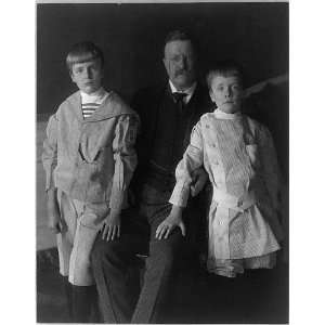   President Theodore Roosevelt,Archibald,Quentin,c1904
