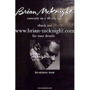 BRIAN MCKNIGHT 40 City Tour 24x36 Poster