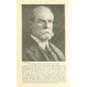  1921 Print Charles Evans Hughes Secretary of State 