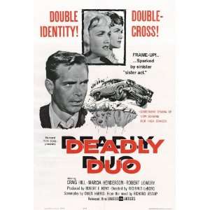 Duo Movie Poster (27 x 40 Inches   69cm x 102cm) (1962)  (Craig Hill 