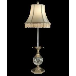  Dale Tiffany GB60639 Gerona Buffet Lamp, Antique Brass and 