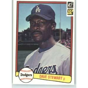 1982 Donruss #410 Dave Stewart RC   Los Angeles Dodgers (RC   Rookie 