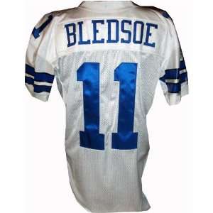 Drew Bledsoe #11 Cowboys Game Issued White Jersey (Tagged 2005)