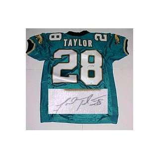  Fred Taylor Jacksonville Jaguars NFL Autographed Authentic Wilson 