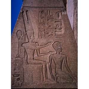  Detail on Fallen Obelisk of Hatshepsut at Karnak Temple in 