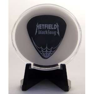 Metallica James Hetfield Guitar Pick With MADE IN USA Display Case 