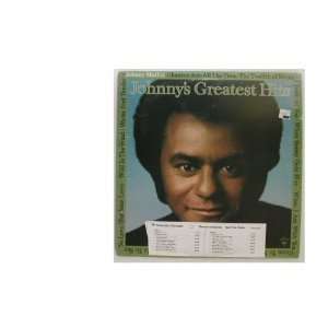  Johnny Mathis Johnnys Greatest Hits Record Promo 