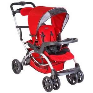  Mia Moda Compagno Stroller in Rosso Baby