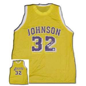 Magic Johnson Autographed Jersey   Replica   Autographed NBA Jerseys