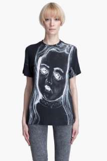 Christopher Kane Black Doll T shirt for women  