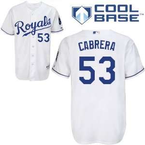 Melky Cabrera Kansas City Royals Authentic Home Cool Base Jersey By 