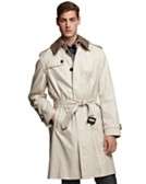 Burberry Brit Single Breasted Belted Trench Coat
