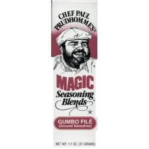 Chef Paul Prudhommes Magic Seasoning Blends ~ Gumbo File, 1.1 Ounce 