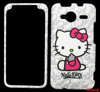 Phone Case HTC Evo Shift 4G Hello Kitty Gray  