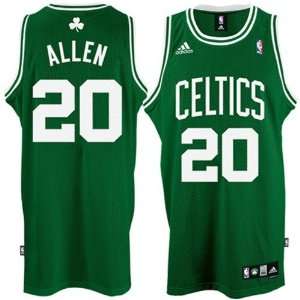 Adidas Boston Celtics Ray Allen Swingman Road Jersey  
