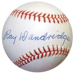 Ray Dandridge Autographed NL Baseball PSA/DNA #J21806  