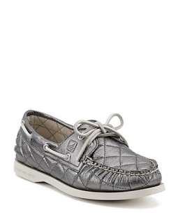 Sperry Top Sider Boat Shoes   Quilted Leather  