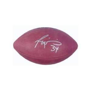 Ricky Williams Autographed Official NFL Football