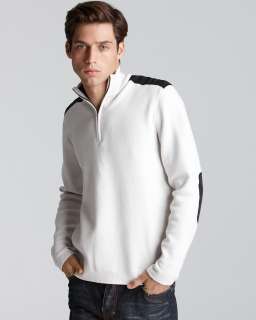Victorinox Vapor White Half Zip Mahale Sweater  