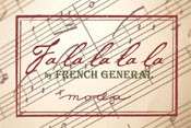 FABRIC Jelly Roll ~ FA LA LA LA LA French General MODA  